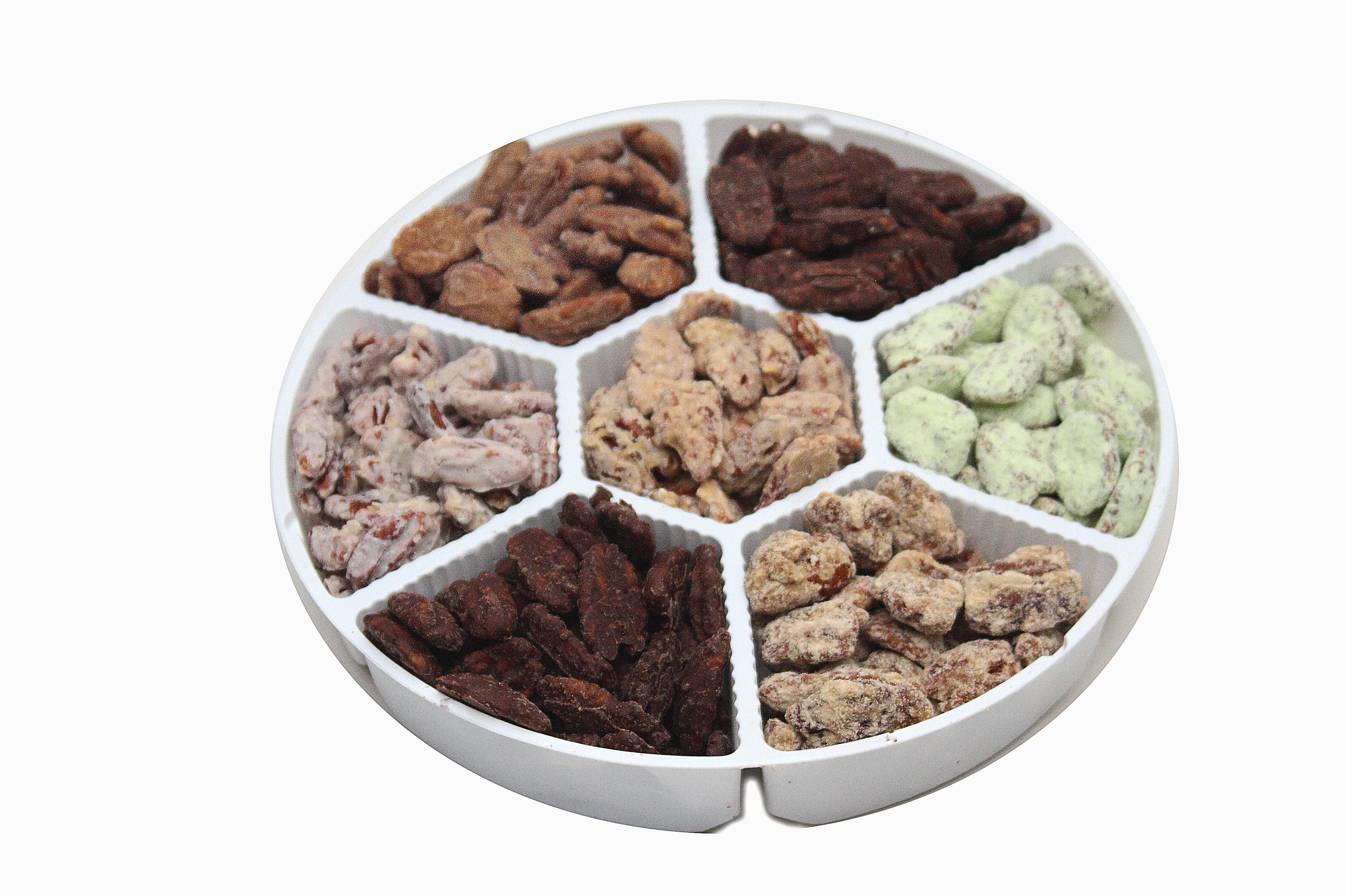 28 ounce 7 flavor sweet pecan gift tin