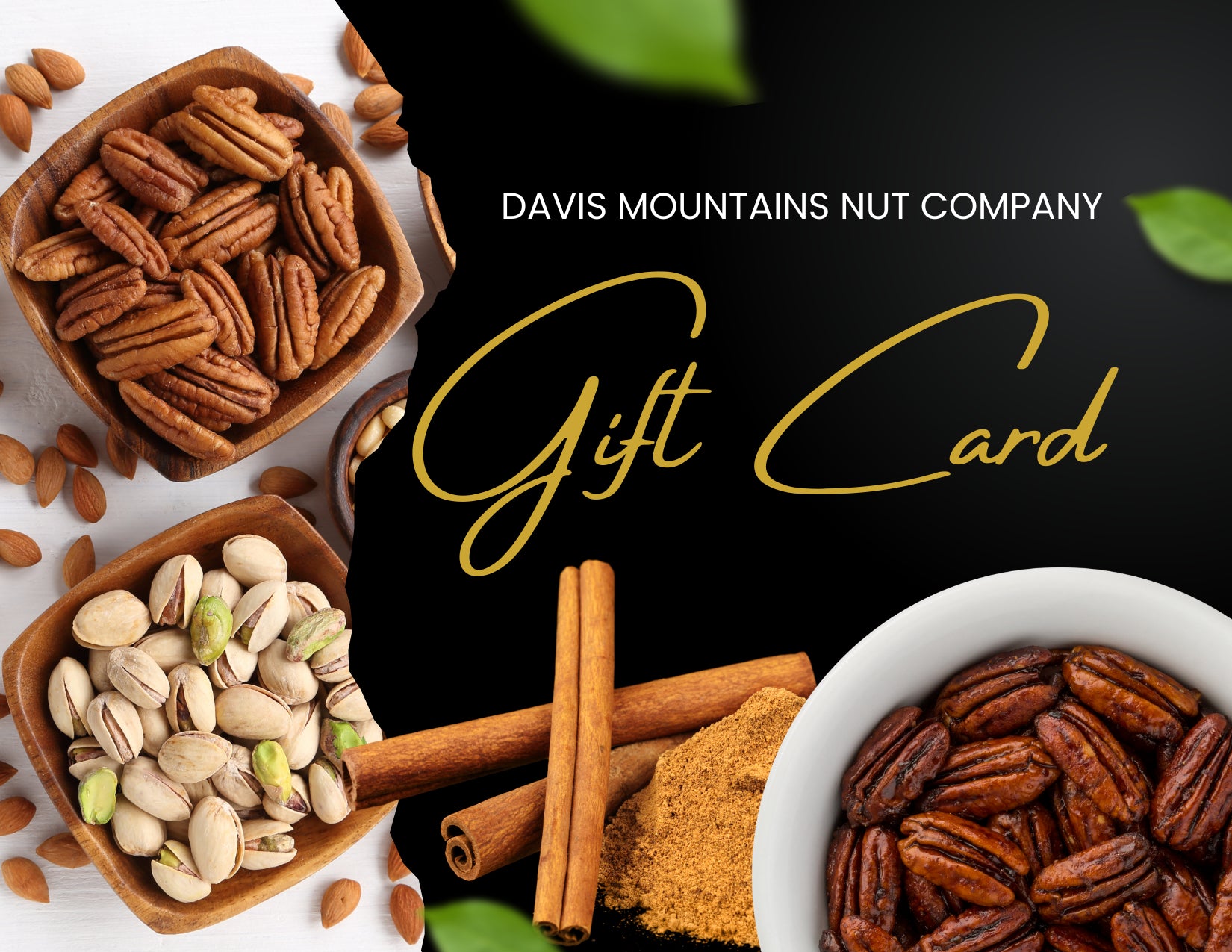 Davis Mountains Nut Company GIFT CARD