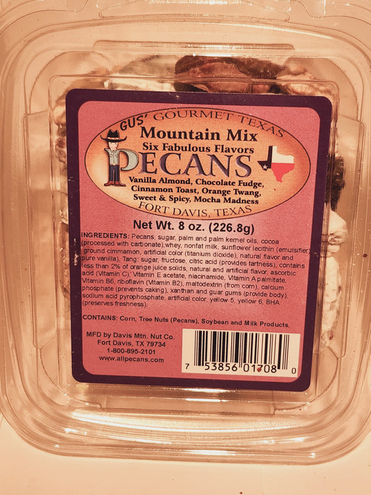 Mountain Mix 8oz.-Davis Mountains Nut Company