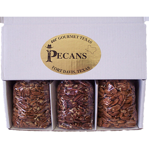 The ALL NATURAL pecan Gift Box from Davis Mountains Nut Company