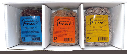 Three Pound Gift Box Packages from Davis Mountains Nut Company
