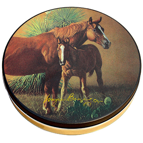 Signature Wayne Baize Collection pecan Tin (28oz) from Davis Mountains Nut Company