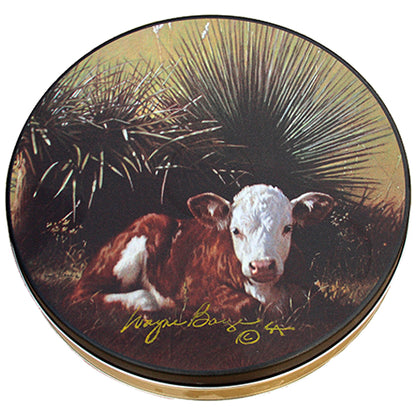 Signature Wayne Baize Collection pecan Tin (28oz) from Davis Mountains Nut Company