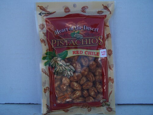 heart of the desert red chili Pistachios By The Bag from Davis Mountains Nut Company