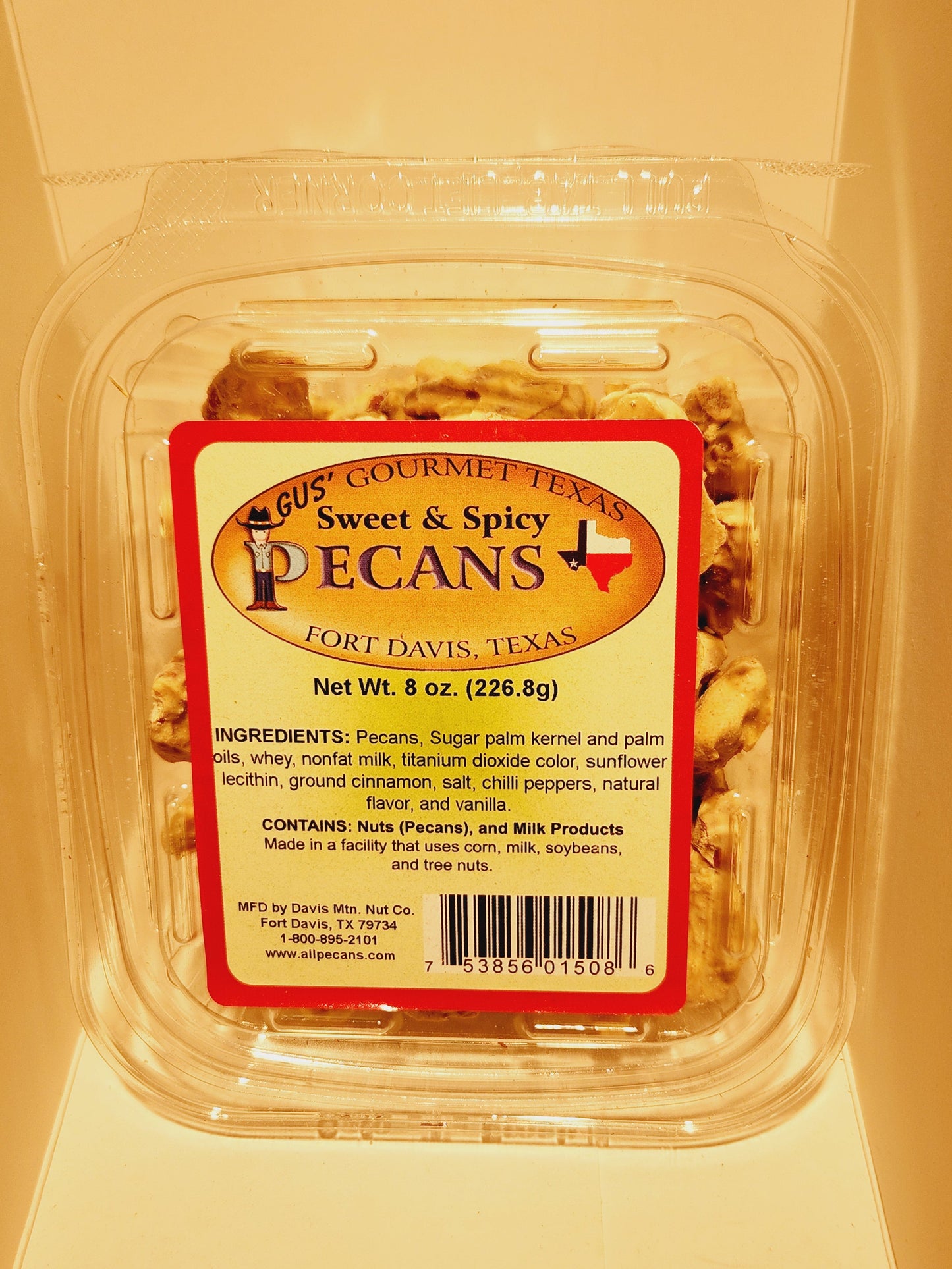 Sweet-N-Spicy pecans from Davis Mountains Nut Company